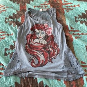 Disney Ariel shirt sleeveless shirt